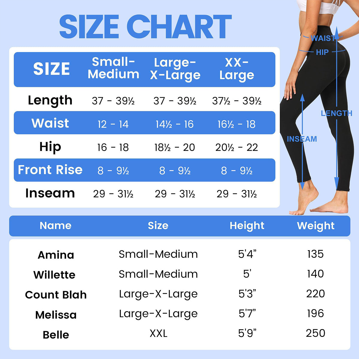 OLENNZ High Waisted Leggings for Women-Womens Black Seamless Workout Leggings Running Tummy Control Yoga Pants