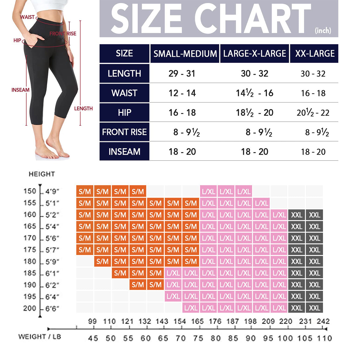 OLENNZ 3 Pack Yoga Pants with Pockets for Women - Leggings with Pockets High Waisted Tummy Control Non See-Through Workout Pants